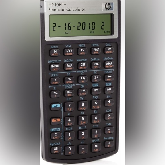 HP 10bII+ Financial Calculator - Picture 1 of 7